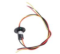 Garosa Mini Bagues Collectrices, Collecteur à 3 Fils pour Générateur éolien, Conception Anti-brouillage 15A 0-600V pour Applications de
