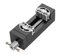 Garosa Mini étau de Serrage, étau D'établi Auto-ajustable en Alliage D'aluminium et Acier Inoxydable avec Mâchoires Adaptables pour la Fabrication de Bijoux, la Réparation de Montres,