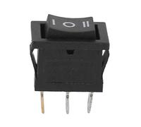 Garosa Mini Interrupteurs à Bascule KCD1, 10 Pièces, 3 Broches, 3 Positions, Résistantes à la Chaleur, pour Appareils Ménagers, Conception de Commutateur Fiable et Durable