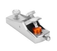 Garosa Mini Rabot à Main en Alliage D'aluminium, Plan de Bloc à Angle Faible, Angle de Travail de 33 Degrés, Largeur de Lame de 28 Mm pour L'ébavurage, le Chanfreinage, la Coupe du