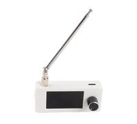 Garosa Mini Radio 1,9 Pouce, Recepteur AM FM Pleine Bande avec LSB USB | Boîtier ABS, Contrôle S3, Batterie 800mAh, 8+ Heures de Lecture, Puce DSP, Écran IPS Clair