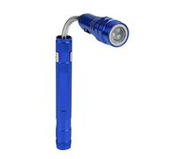 Garosa Mini Torche Rotative à LED Télescopique Flexible Multifonction avec Aspiration Magnétique pour Vérifier les Espaces étroits, les Recoins, les Coins(Bleu)