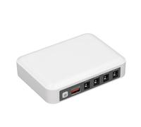 Garosa Mini UPS 6000 MAh Alimentation sans Interruption Sortie 5 V/9 V/12 V Batterie de Secours du Routeur avec Indicateur LED pour Caméra de sécurité Modem Pendant Une Panne de Courant (Prise UE)