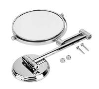 Garosa Miroir de Maquillage Mural, Double Face Miroir grossissant avec Miroir grossissant 3X / 1x avec Pivot prolongateur de 11,6 Pouces pour lavabo et Salle de Bain(6inch)