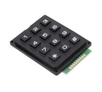 Garosa Module de clavier Modules de clavier avec 12 touches Boutons poussoirs 3x4 Clavier externe pour MCU