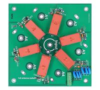 Garosa Module de Commutation d'antenne PCB Module de Commutation d'antenne à Distance 6 à 1 Coaxial 1,8 MHz à 60 MHz So 239 pour Le Routage 'antenne de Station 'opérateur Radio HF