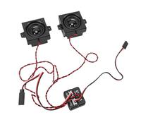Garosa Module Sonore de Moteur de Voiture RC, Simulateur de Moteur à Fréquence Variable avec Deux Haut-parleurs 8 Ohm 5 W pour Modèles de Voitures Télécommandées