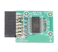 Garosa Module TPM 2.0, Adaptateur de sécurité de Cryptage 14 Broches avec Transfert de Données Rapide pour Cartes Mères, Protection PC Améliorée et connectivité Transparente