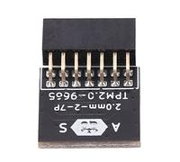 Garosa Module TPM 2.0 LPC 14 Broches, Carte de sécurité, Cryptage, Démarrage sécurisé, Compatible avec Les Cartes Mères