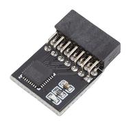 Garosa Module TPM2.0 Module de sécurité SPI TPM 2.0 14 Broches pour Carte Mère avec Processeur Cryptographique Autonome Stockage sécurisé pour 11