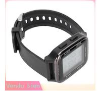 Garosa montre numérique étanche Montre numérique écran LED heure Date semaine affichage réveil chronomètre lunettes montre Noir