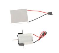 Garosa Moteur de Ventilateur de Cheminée, Bobine en Laiton et Aluminium à Haut Débit d'air, pour Heat N Glo, Accessoires de Ventilateur Alimentés par la Chaleur économes en énergie