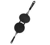 Garosa Moule en Alliage D'aluminium Antiadhésif de Boulanger de Rouleau D'oeufs de Fabricant de Cône de Gaufre avec la Longue Poignée D'isolation Thermique pour le Support de
