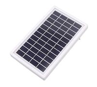 Garosa Panneau de Cellules Solaires, Chargeur Portable en Polysilicium Semi-flexible, Sortie 3 W 12 V pour Activités de Plein Air et Appareils Mobiles