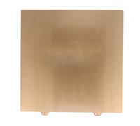 Garosa PEI Spring Steel Sheet Double Sided Textured Smooth 310x310mm | Plaque de construction flexible pour JanusBPS, base avec revêtement en poudre magnétique, résiste à 130 °C pour PETG ABS,