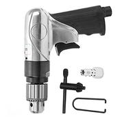 Garosa Perceuse Pneumatique à Poignée Pistolet, 3/8 Pouce 10 Mm | Outil de perçage industriel d\'atelier, corps en acier allié traité thermiquement, engrenages et roulements assortis CNC,
