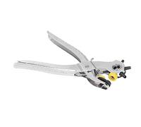 Garosa Perforatrice en Cuir, Acier Inoxydable de qualité Supérieure, Conception Ergonomique, Polyvalente pour les Projets de Bricolage et les Passionnés