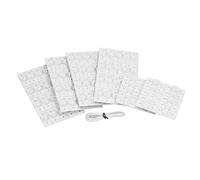 Garosa Perle de Lentille LED Ronde Transparente 6V, Haute luminosité pour Réparation de Téléviseur LED 32 à 65 Pouces, 100 Pièces