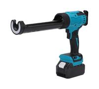 Garosa Pignon de Calfeutrage au Lithium 6 Vitesses Pistolet de Scellant électrique Rechargeable avec Lumière LED et Système de Rétract Automatique pour la Cartouche de Scellage de 10 Oz (Prise UE)