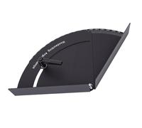 Garosa Pince D'Angle pour le Travail du Bois, Pince à Angle Droit, Fixation de Serrage Réglable de 90 à 180 Degrés en Acier Inoxydable avec Peinture Cuite Noire pour le Soudage, le