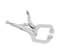 Garosa Pince de Verrouillage en Forme de C de 6 Pouces, Pince Rapide Réglable en Acier allié pour l'entretien des électriciens de Soudage du Bois, Outil Multifonction Robuste avec Poignée Confortable