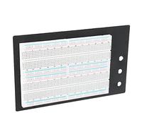 Garosa Planche à Pain Réutilisable sans Soudure, Plaque en Aluminium ABS, 1660 Points, Circuit de Prototypage pour Amateurs et Ingénieurs
