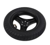 Garosa Pneu de Gonflable à Faible Bruit de Roue de 10 Pouces avec Moyeu en Alliage d'aluminium pour Chariot à Main Charge de 80 Kg Surface Texturée pour la stabilité