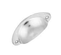 Garosa Poignée de Coquille Vintage 10 Pièces en Cuivre Antique pour Meuble Chinois Rétro Décoratif Idéal Tiroir Armoires Cuisine et Meubles en Bois Massif