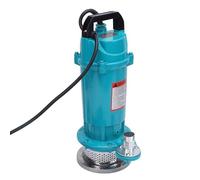 Garosa Pompe à Eau Submersible en Alliage d'aluminium, Pompe de Transfert d'Eau électrique 370 W, Port 1 Pouce, Levage de 12 M, H pour Prise de Rivière, Sous-sol, Drainage de l'Eau de l'étang