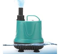Garosa Pompe à Eau Submersible Pompe de Vidange à Faible Bruit D'aspiration par le Bas à 360 Degrés avec Poignée de Boîtier en ABS épaissie pour Fontaine de Jardin D'aquarium (EB-A1000 25w Prise UE