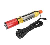 Garosa Pompe de Puits Solaire, Pompe de Puits Solaire Submersible DC24V 300W, de Profond sans Balais avec Tige en Acier Inoxydable, Débit de 5 M3 par Heure, Levage de 20 M, pour le Transfert d'eau