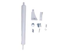 Garosa Porte de Tempête Lourde à la Porte Pneumatique Plus Proche Plus Proche Blanc 33 Cm de Clôture Silencieuse Vitesse de Coussin Réglable pour la Porte Swing en Métal en Bois