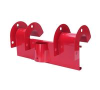 Garosa Protection Gouttière en Acier Stabilisateur Échelle Robuste pour Accès Sûr au Toit avec Support Installation Facile pour Maison Jardin Toiture