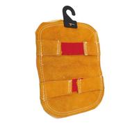 Garosa Protection Thermique pour Main de Soudage avec Couche Réfléchissante Arrière Aluminisée Double Cuir pour une Protection contre les Hautes Températures Pendant la Coupe, la