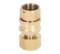 Garosa Raccords à Connexion Rapide pour Laveuse à Pression en Laiton et Acier Inoxydable, Raccords Rapides 5000 PSI M22x1,5 Mm, Adaptateur Femelle Mâle pour Connexion de Tuyau d'eau, Utilisation de
