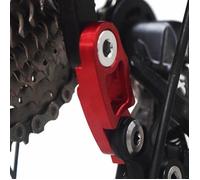 Garosa Rallonge de Dérailleur de Vélo Patte de Dérailleur Arrière Vélo Extension Cadre Engrenage Crochet d'Extension (Rouge)