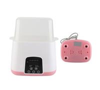 Garosa Réchauffeur de Biberon, 2 Pouces de Réchauffeur de Lait et de Nourriture Rapide avec Nettoyage à la Vapeur et Dégivrage Doux pour les Jumeaux et la (Prise UE 220V)