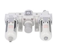 Garosa Régulateur de Pression d'Air de Séparateur d'eau ' G1 2 Pouces, Processeur de Source 'Air de Filtre à Air comprimé, Filtration de 5 à 40 Microns, Vidange Automatique, 0,1 à 0,85 MPa pour
