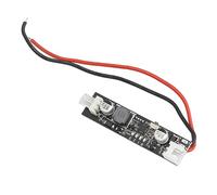 Garosa Régulateur de Vitesse de Ventilateur PC, Contrôleur de Vitesse de Ventilateur 1 Canal pour Ventilateurs 5-12 V, Fiable, Facile à Installer avec Carte de Contrôle de Température,