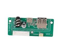 Garosa Remplacement de la Carte de Port de Charge pour Haut-Parleur CHARGE3 GG avec 4 Ports USB 2.0 Module de Connecteur de Prise Audio Charge 3A