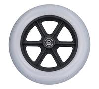 Garosa Roue Avant de Fauteuil Roulant de 10 Pouces avec Pneu Antidérapant, Accessoire de Roue de Déambulateur en Alliage D'aluminium pour une Installation Rapide, Gonflée pour un