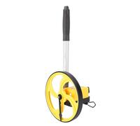 Garosa Roue de Mesure de 8 Pouces, Poteau Télescopique Réglable de 1,49 à 3,17 Pieds, Outil de Mesure de Distance de Portée de 0 à 9999,9 M avec une Touche de Réinitialisation, pour