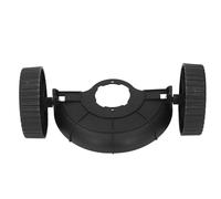 Garosa Roue de Support de Tondeuse Stable avec Roue ABS pour la Coupe de l'herbe, Fixation de Auxiliaire Légère pour Un Meilleur équilibre et Une Pression Réduite du Bras, Idéale pour l'entretien