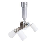 Garosa Rouleau de Perles D'angle Extérieur pour Cloisons Sèches avec Rouleaux en PTFE et Construction en Acier Inoxydable pour Presser la Boue, Convient aux Poteaux D'extension Filetés