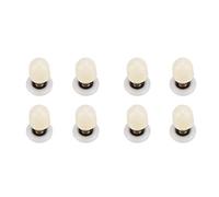 Garosa Rouleaux de Porte de Douche 25mm 8 Pièces Laiton ABS - Kit de Remplacement Silencieux pour Porte Coulissante Salle de Bains et Toilette - Glissières Facile à Installer et Durables