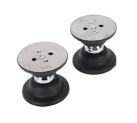 Garosa RV Aimant Porte Kit, 2-Pack Ressort Charge Stopper | support de trappe à bagages, fixation adhésive et vissée, inox et pvc, quincaillerie cabine silencieuse, accès compartiment