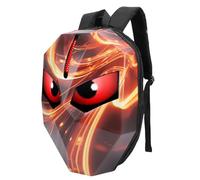 Garosa Sac à Dos d'équitation LED, Coque Rigide, écran Programmable, 60x32 Pixels, Idéal pour le Cyclisme et les Voyages en Moto