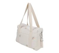 Garosa Sac de Poussette pour bébé, Sac à Main pour Poussette, de Rangement pour, Poches Multifonctions à Fermeture éclair pour Les Essentiels avec Un Design en Coton (Olive)