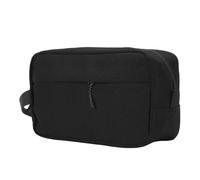 Garosa Sac de Toilette de Voyage pour Hommes Hanging Organisateur de Toilette Sac de Lavage à Rasage Portable avec 1 Compartiment Principal 3 Poches en Mailles pour Le Rangement de (Black)