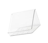 Garosa Salle de Bain Murale étagère Flottante étagère D'organisateur Acrylique Transparent économise de l'espace pour Petites Salles de Bains ou Appartements